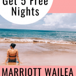 pinterest graphic about Marriott Wailea Beach Resort