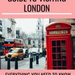 Pinterest graphic on the ultimate guide to visiting London