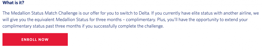 Screenshot Delta Status Match