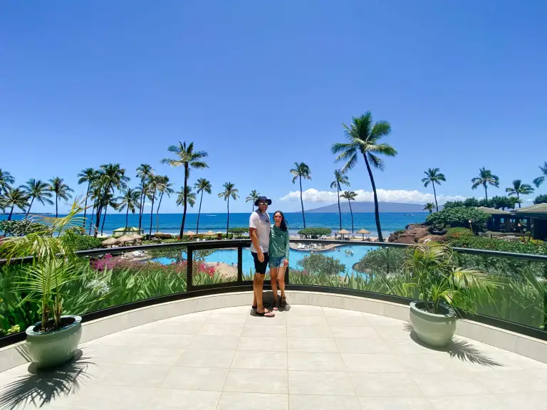 Hyatt regency Maui couple