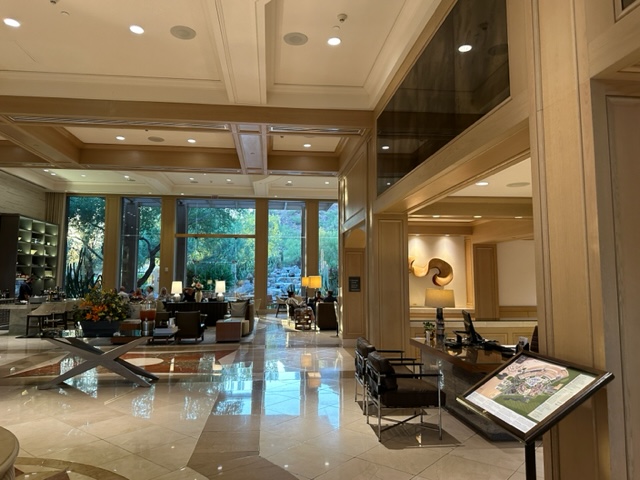 Lobby of Scottsdale Phoenician Resort