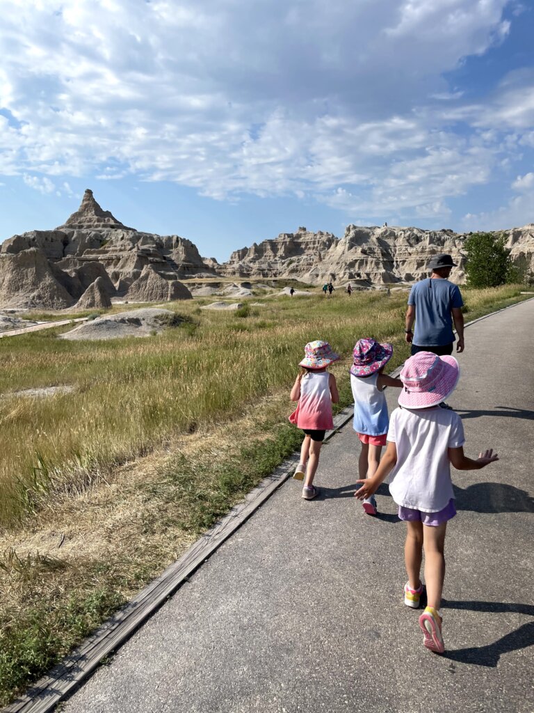 Badlands National Park buttes and pinnacles