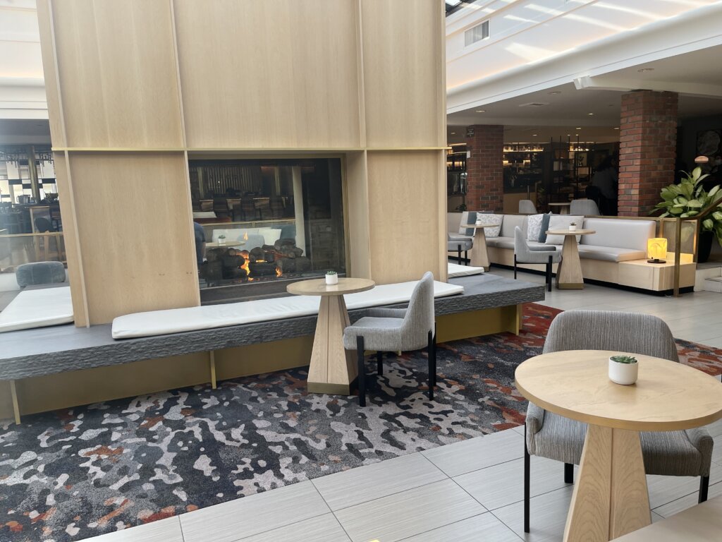 Hotel lobby