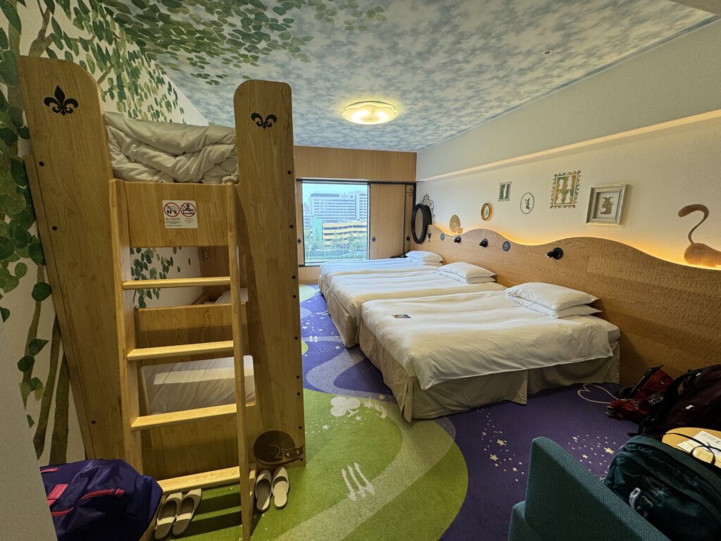 Hilton Tokyo Bay Happy Magic Rooms for Family of 5