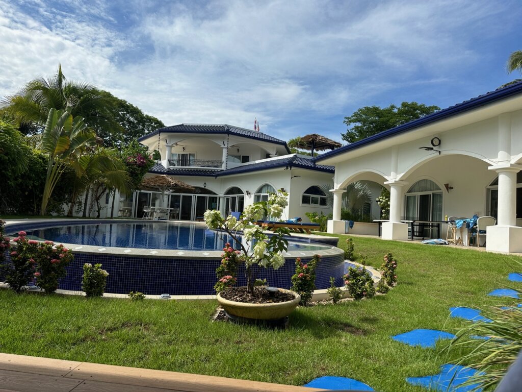 Large house with pool