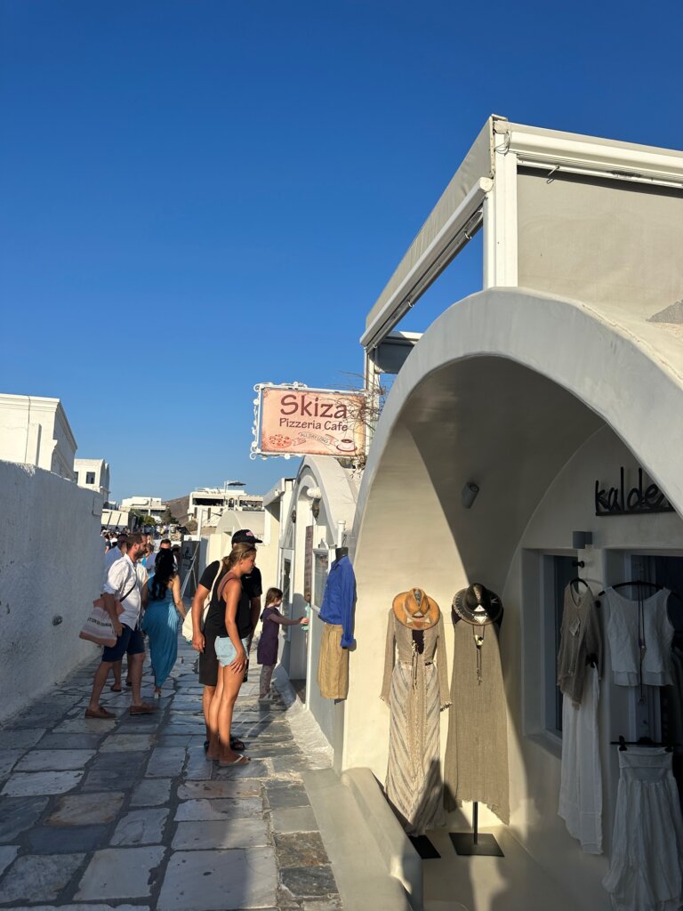 Street in Santorini