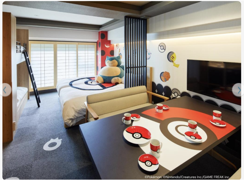 Mimaru Kyoto Station Pokemon Room