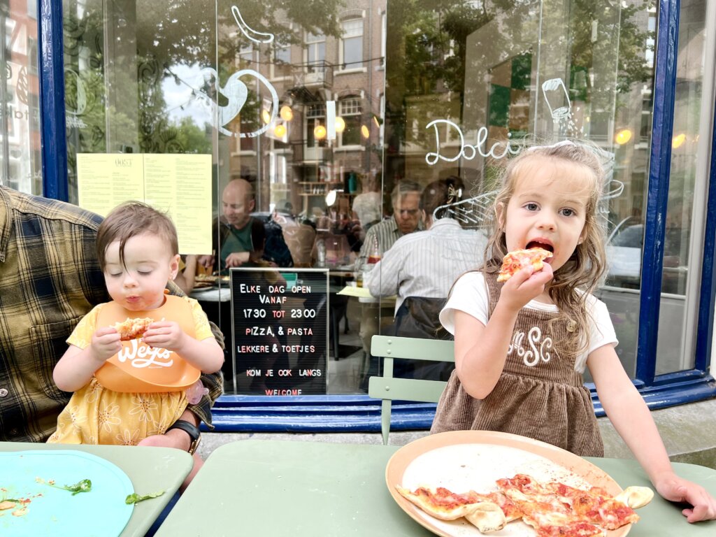 Children eating