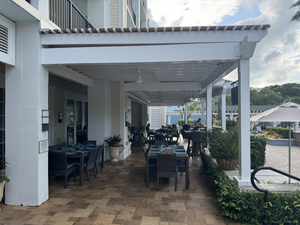 The Boardwalk Inn Coastal Provisions Restaurant Patio