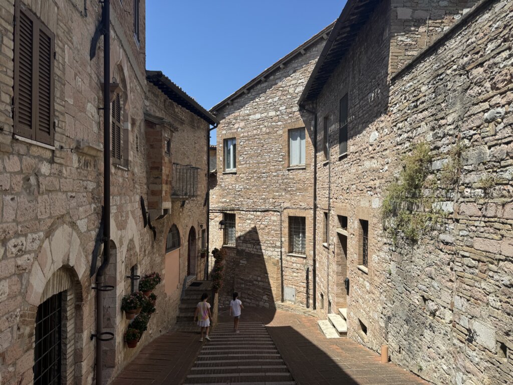 Day trip to Assisi from Rome with kids