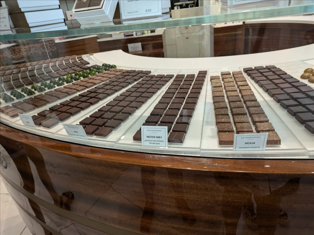 Chocolate in a shop