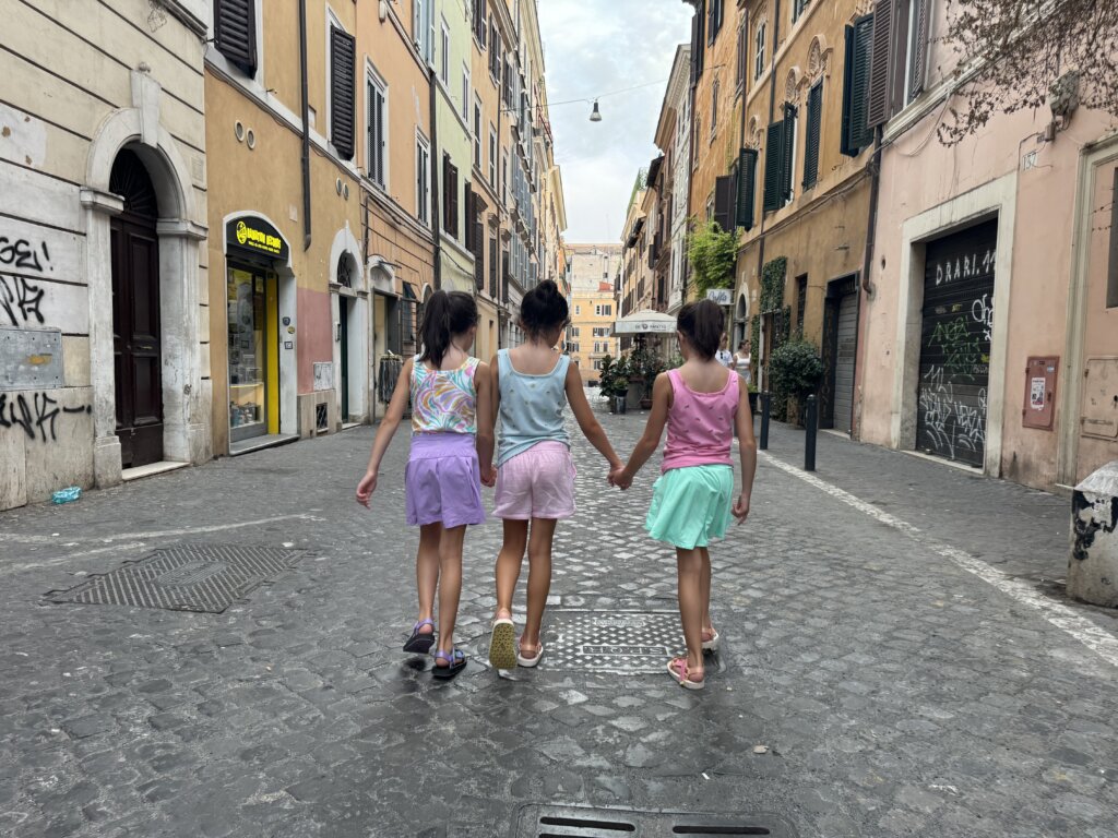 Family trip to Rome, Italy