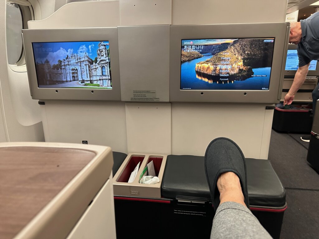 Business class seat